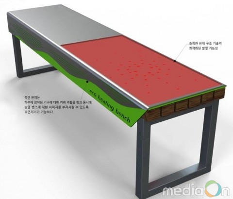 코리아텍, 산학공동기술개발 ‘나노온열벤치’ 선보여