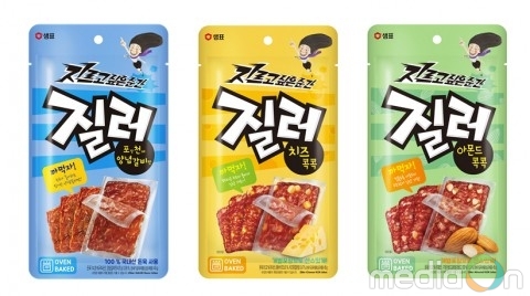 질러, 까먹자 육포 3종 출시