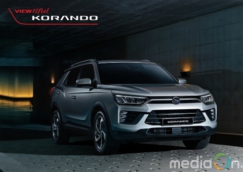 쌍용자동차, 코란도 실물이미지 공개·사전 계약 실시