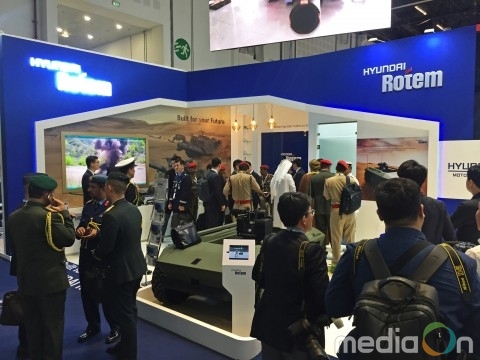 현대로템, UAE IDEX 2019 방산 전시회 참가